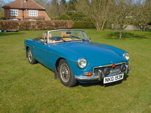 1973 MGB Roadster with Overdrive SOLD