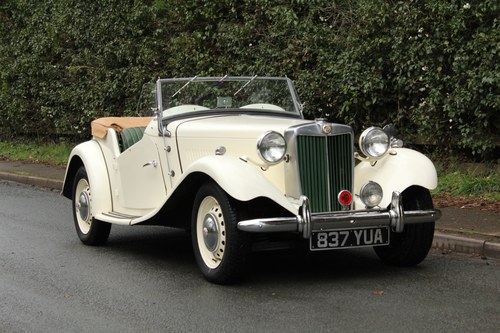 1953 MG TD - Various Upgrades - Impressive Driver SOLD