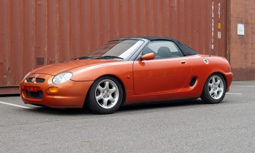 1996 MGF roadster mid-engine DOHC roadster RHD 27k miles $10 For Sale