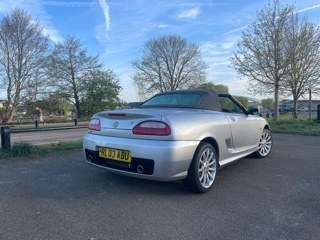 2003 Mgtf limited sprint edition starlight silver For Sale
