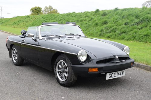 1980 MGB ROADSTER - METICULOUSLY MAINTAINED, JUST 57K, A GEM VENDUTO