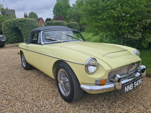 1969 MGC Roadster fully rebuilt to show standard SOLD