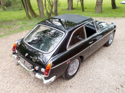 MGC GT 1969 LHD Automatic & Power Steering VERKOCHT