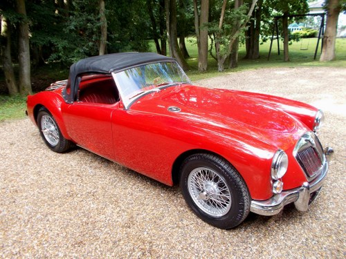 MGA Roadster 1960 Older Restored (722GYD) VERKOCHT