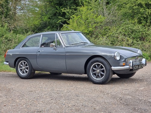 MG B GT, 1971, Grampian Grey VERKAUFT