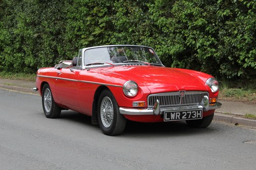 1969 MGB Roadster - Heritage Shell For Sale
