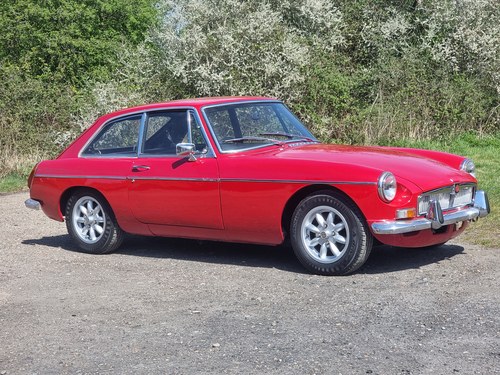 MG B GT, 1971, Tartan Red, ONLY 5k MILES since new engine In vendita