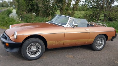1980 MG B LE Roadster 06/07/2022 Zu verkaufen durch Auktion