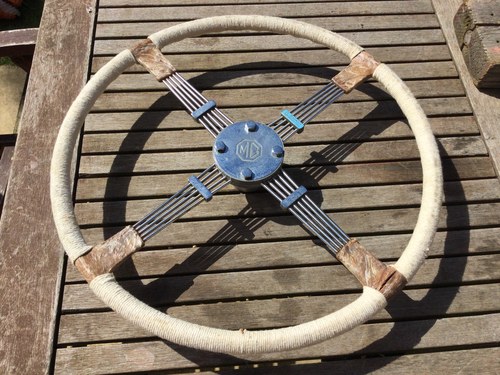 MG TC Brooklands steering wheel c1937 Kaufen Bei