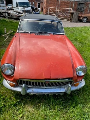 1966 Mgb roadster for restoration or re-shell For Sale