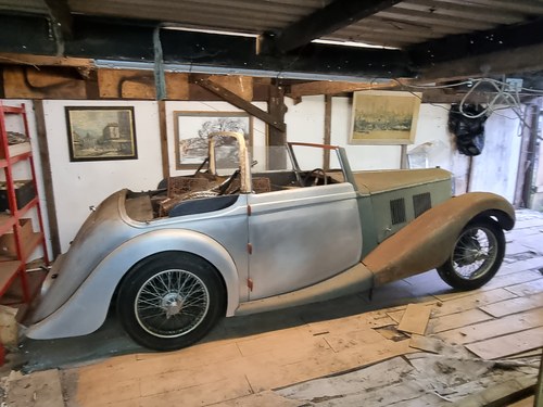 1938 MG VA Tickford  - Garage Find - Part Restoration For Sale