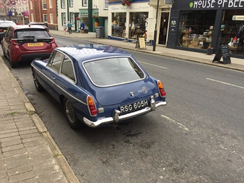 1969 A VERY ORIGINAL, LOW MILEAGE BGT WITH FULL OWNERSHIP HISTORY In vendita