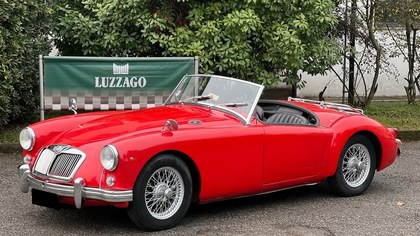Beautiful MG A 1500 Roadster MKI with painted spoked wheels,