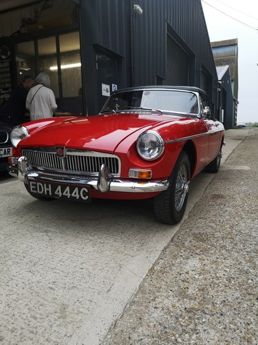 1965 MGB Roadster UK RHD VERKAUFT