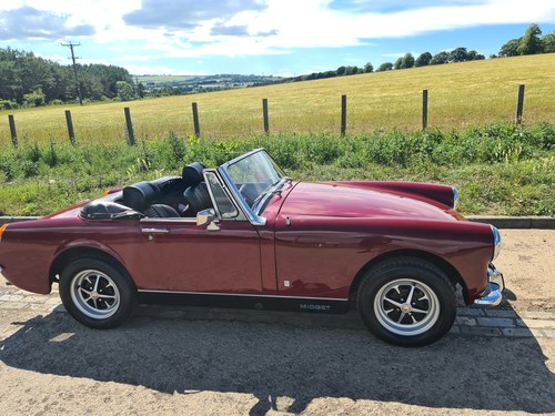 1974 MG MIDGET ROUND WHEEL ARCH VERY ORIGINAL CAR IMMACULATE For Sale