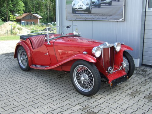1939 MG TB, Millie Miglia eligible und certified, FIVA ID-Card, For Sale