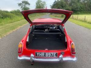 1966 MGB GT in red with black leather interior For Sale (picture 11 of 12)