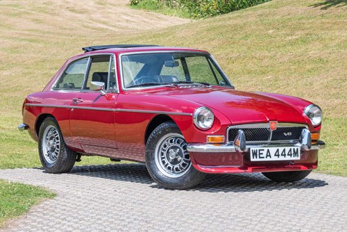 1973 MG B GT V8 For Sale by Auction