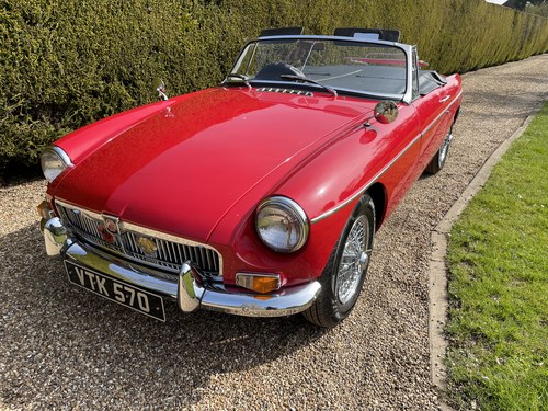 1965 MGB ROADSTER, Over Drive, HC Engine SOLD