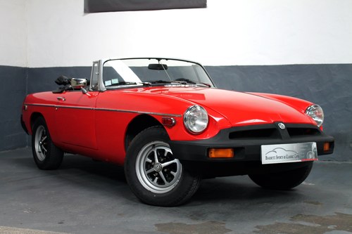 1978 MG B Roadster (LHD) For Sale