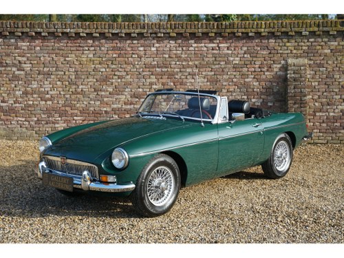 1978 MG B Roadster fully restored condition, overdrive For Sale