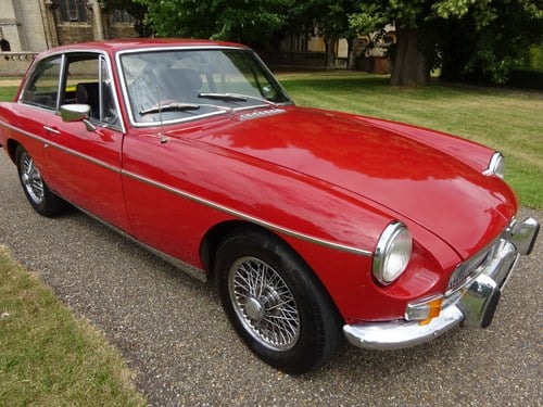 1971 MGB GT, Chrome bumpers & Chrome wire wheels. Kaufen Bei