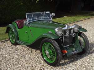 1934 MG PA Midget in excellent condition For Sale (picture 1 of 22)
