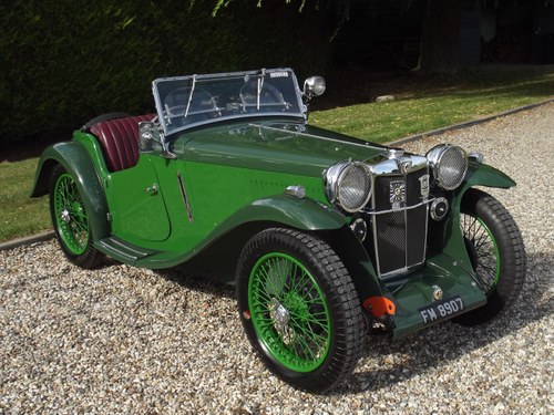 1934 MG PA Midget in excellent condition. SALE AGREED SOLD