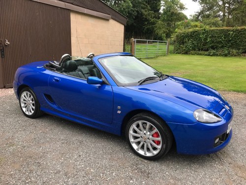 2002 MG TF 135BHP TROPHY BLUE JUST 18K SIMPLY STUNNING!! VERKAUFT
