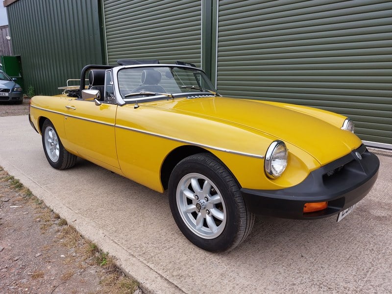 1979 MG MGB Roadster Inca Yellow super condition, low miles