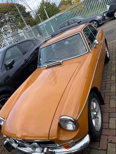 1974 MGB GT 88,000 Miles. Bracken. Chrome Bumper Model Till salu