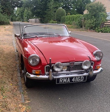 1966 MGB Roadster VENDUTO