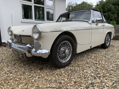 1967 MG Midget MkIII STUNNING CONDITION In Old English White SOLD