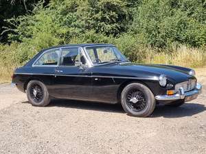 MG B GT, 1968, Black, Wire wheels For Sale (picture 1 of 7)