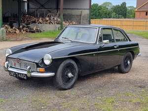 MG B GT, 1968, Black, Wire wheels For Sale (picture 3 of 7)