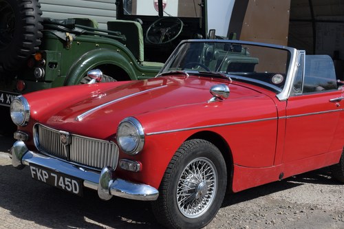1966 MG MIDGET MARK II - VERY PRETTY WITH ALL EARLY FEATURES SOLD