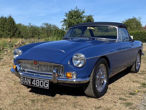 1968 MG C Roadster Mineral Blue SOLD