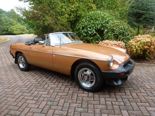 1981 Very low mileage Roadster LE SOLD