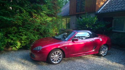 2004 MG TF 135 Sunstorm – nightfire red + hardtop [reduced price] For Sale