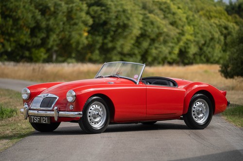 1959 MG MGA Twin Cam Roadster - UK RHD, 1200 miles post restorati SOLD