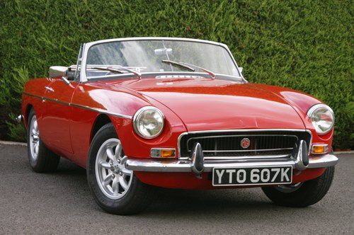 1971 MGB Roadster with Overdrive SOLD