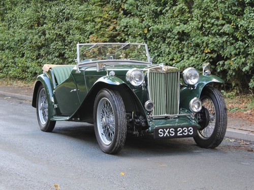 1948 MG TC - Recently completed body off nut & bolt rebuild In vendita