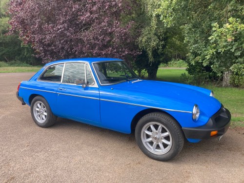 1981 MGB GT *ONLY 12,000 MILES & ONE OWNER* In vendita