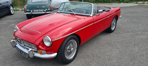 1968 MGC Roadster, early UK CAR For Sale