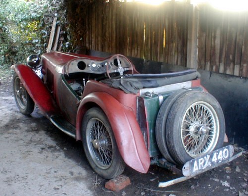 MG TA - ARX440 - The MG 1937 Publicity car For Sale