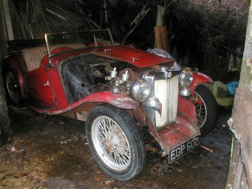1937 MG TA - One of the last unrestored examples left SOLD