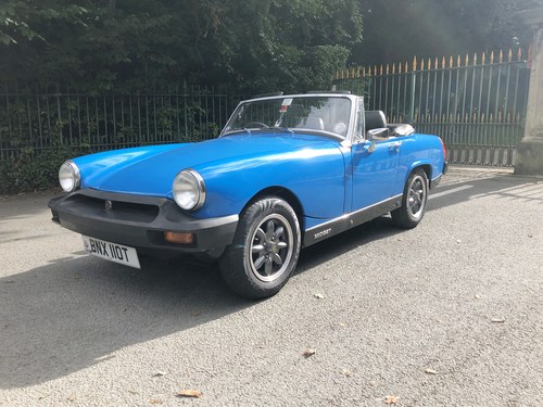 1978 MG MIDGET. PAGEANT BLUE. SORRY NOW SOLD. VENDUTO