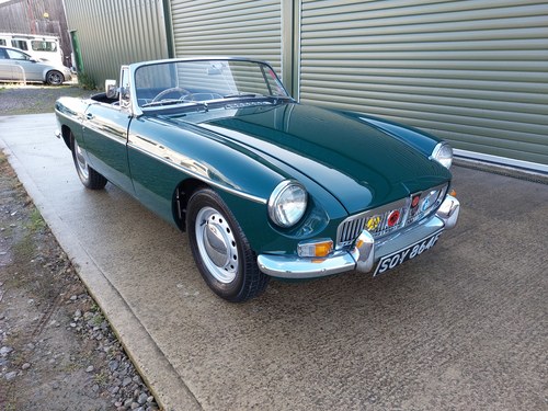 1967 MG MGB Roadster in excellent condition SOLD