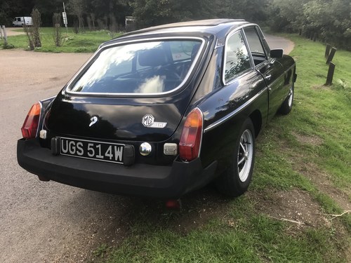 1981 Stunning Black MGB GT- daily driver For Sale
