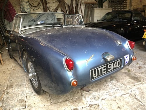 1966 MG Midget (IoW Healey Frogeye Sprite) 12/10/2022 For Sale by Auction